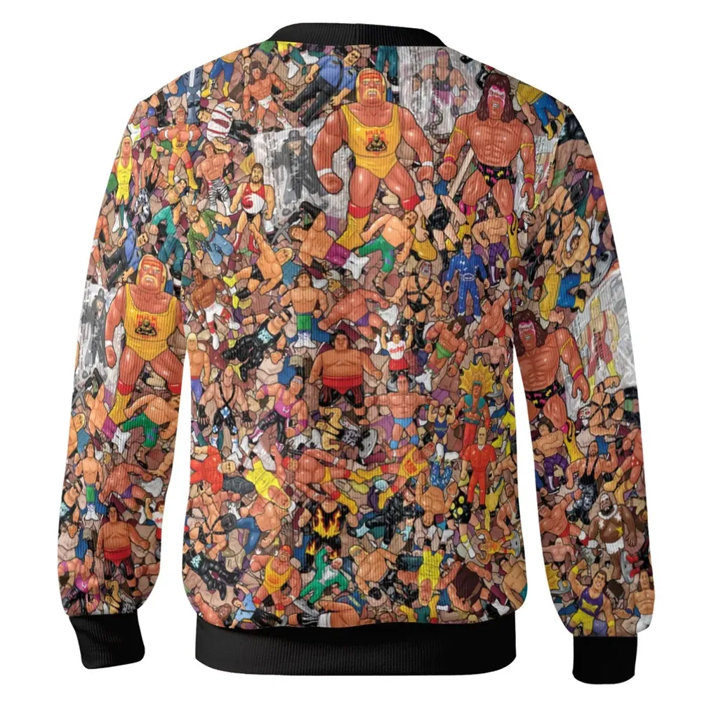 Wrestling Hulk Hogan and Buddies Figures Cardigan - 3