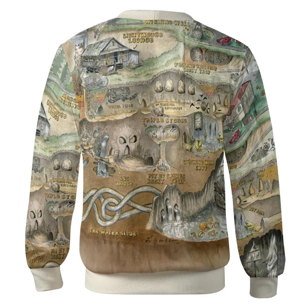 The Goonies Adventure Map Cardigan - 3