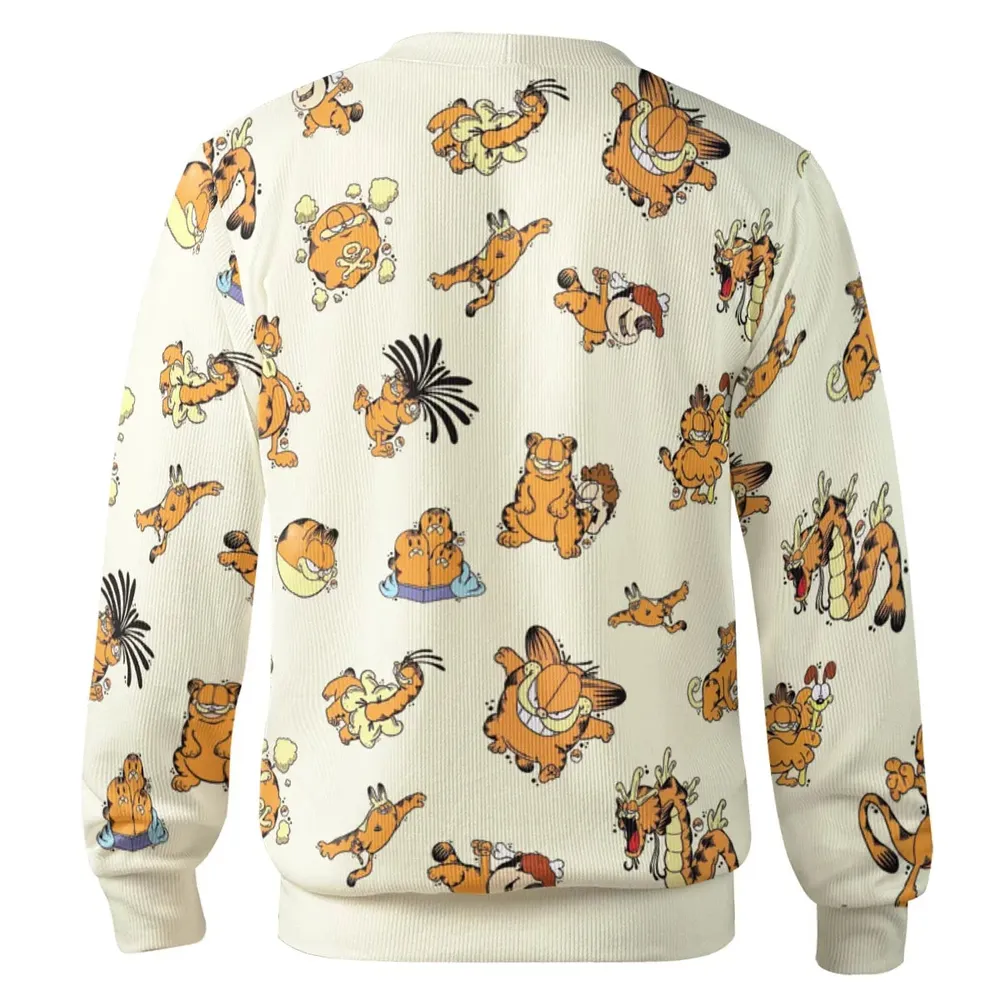 Lazy Legend Garfield Pokemon Mashup Cardigan - 3