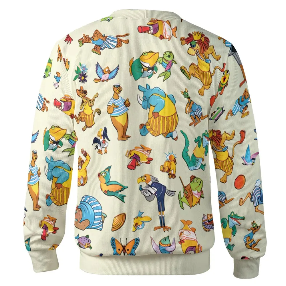 Bedknobs and broomsticks True Blue Team and the Dirty Yellow Team Cardigan - 3
