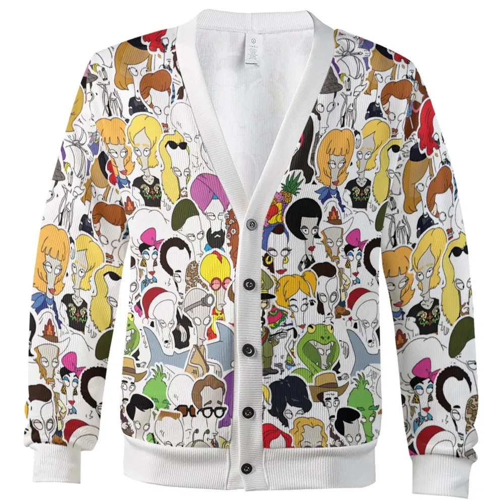 Roger the Alien American Dad Cardigan - 2
