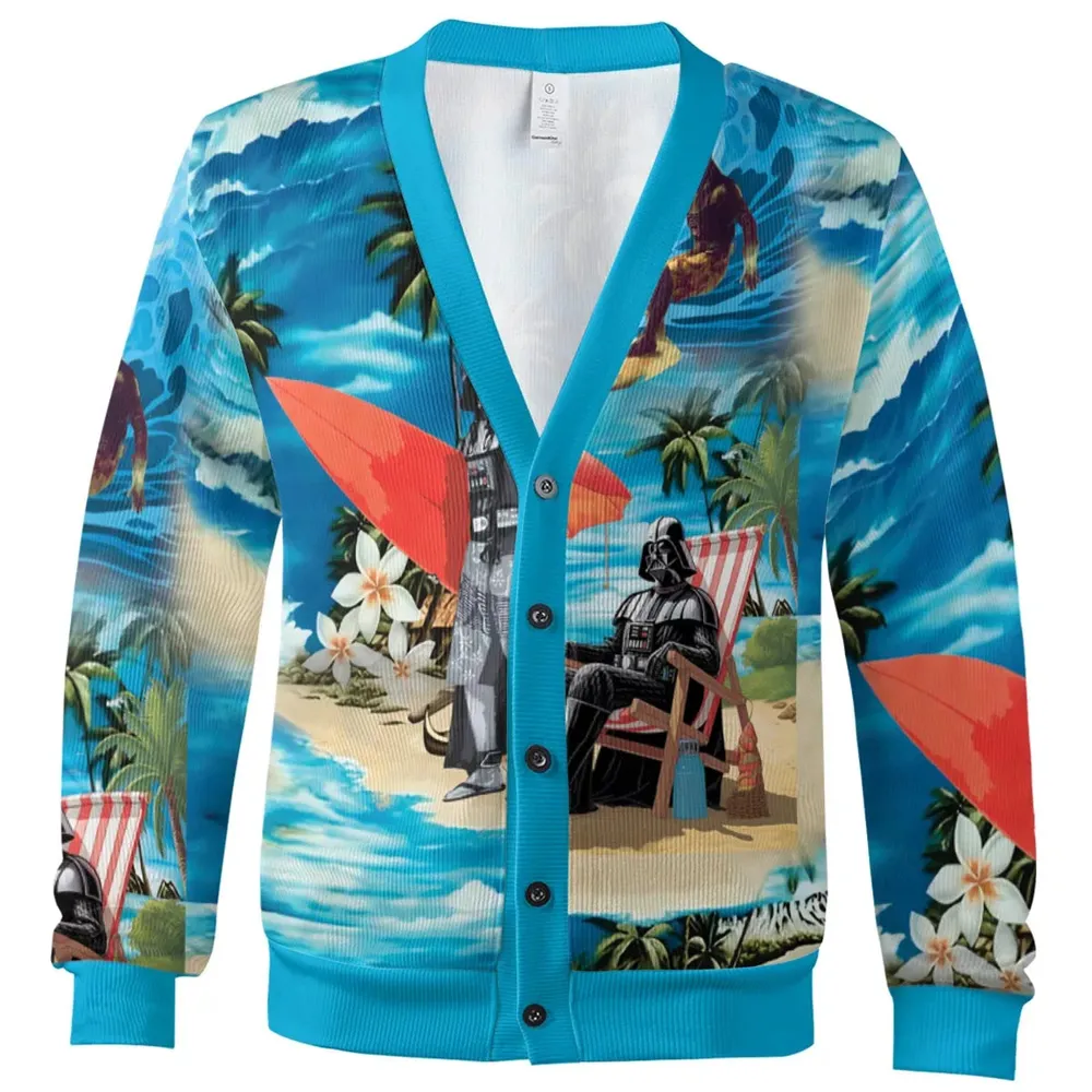 Darth Vader Surfing Cardigan - 2