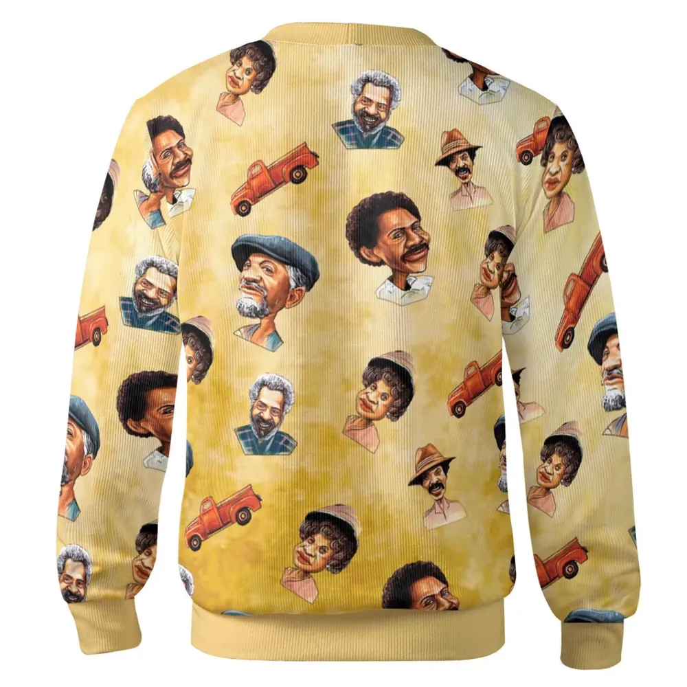 Sanford and Son Characters Cardigan - 3