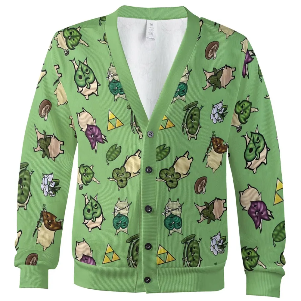 Korok Style The Legend of Zelda Cardigan - 2