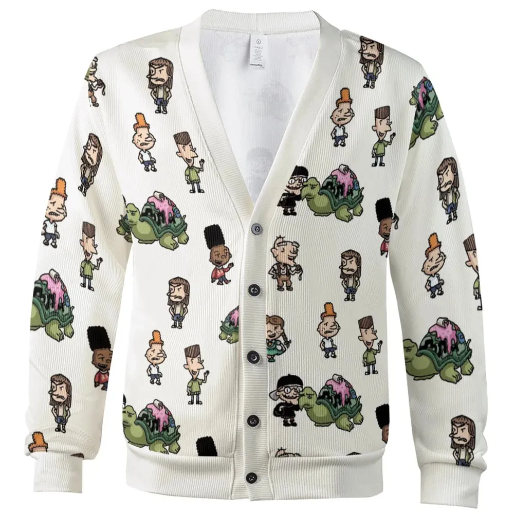 Hey Arnold Characters Cardigan - 2