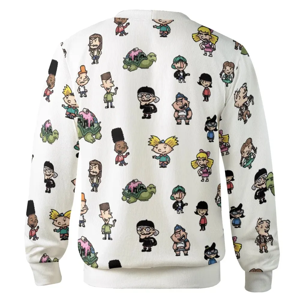 Hey Arnold Characters Cardigan - 3