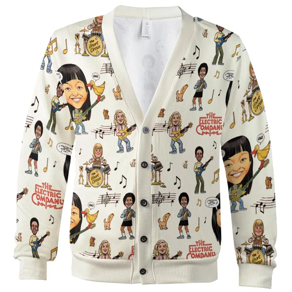 The Electric Company PBS Show Cardigan - 2