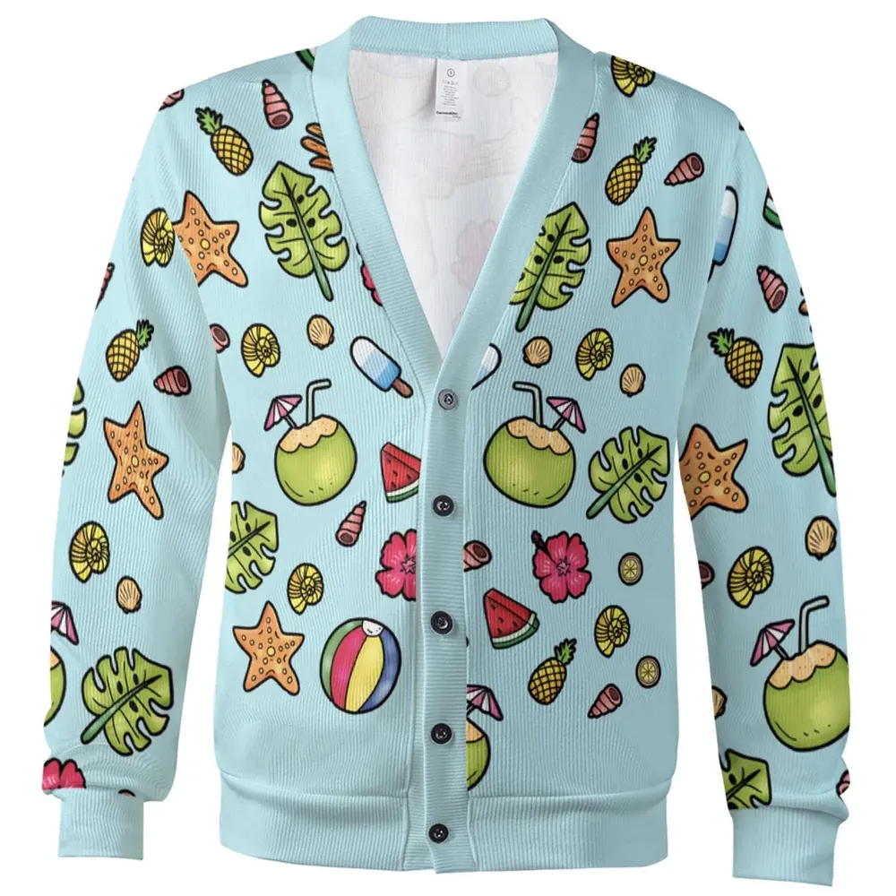 Summer Galaxy Groot Cardigan - 2