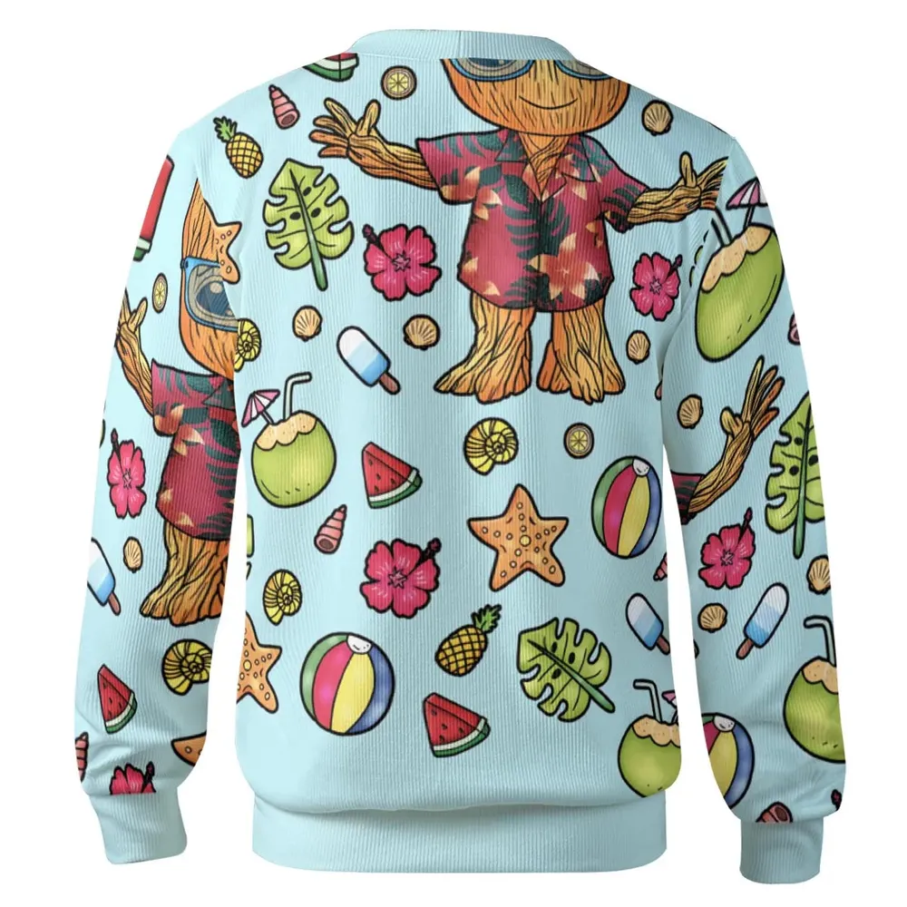 Summer Galaxy Groot Cardigan - 3