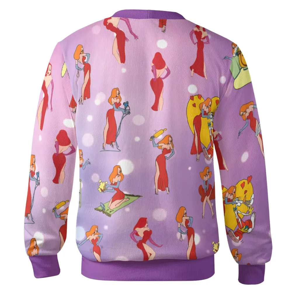 Red Hot Jessica Rabbit Who Framed Roger Rabbit Cardigan - 3
