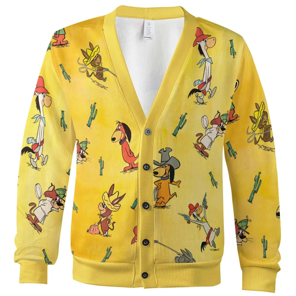 The Quick Draw McGraw Show Characters Cardigan - 2