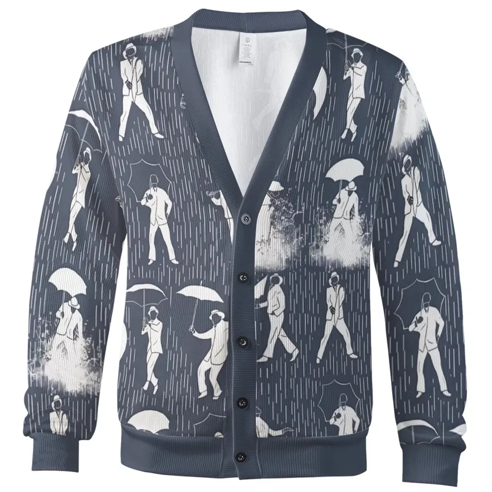 Singin' in the Rain Wall Mural  Cardigan - 2