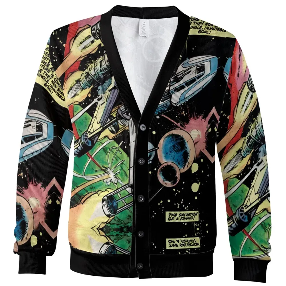 Han Solo Spaceship Star Wars Cardigan - 2
