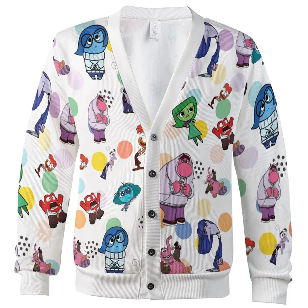 Emotion Characters Inside Out Cardigan - 2