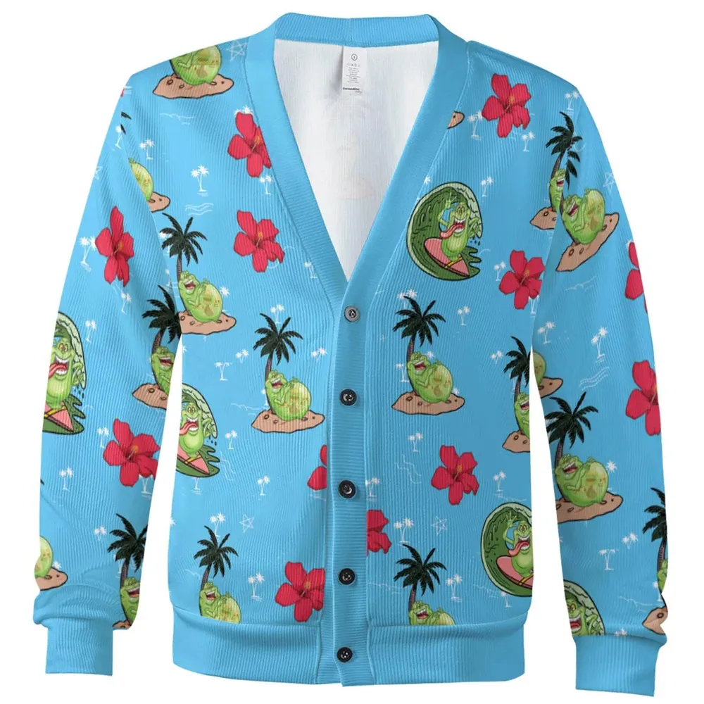 Ghostbusters Slimer Summer Vibes Cardigan - 2
