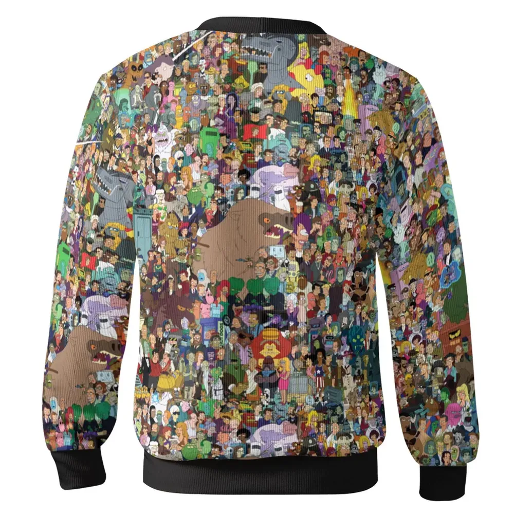 Futurama Characters Cardigan - 3