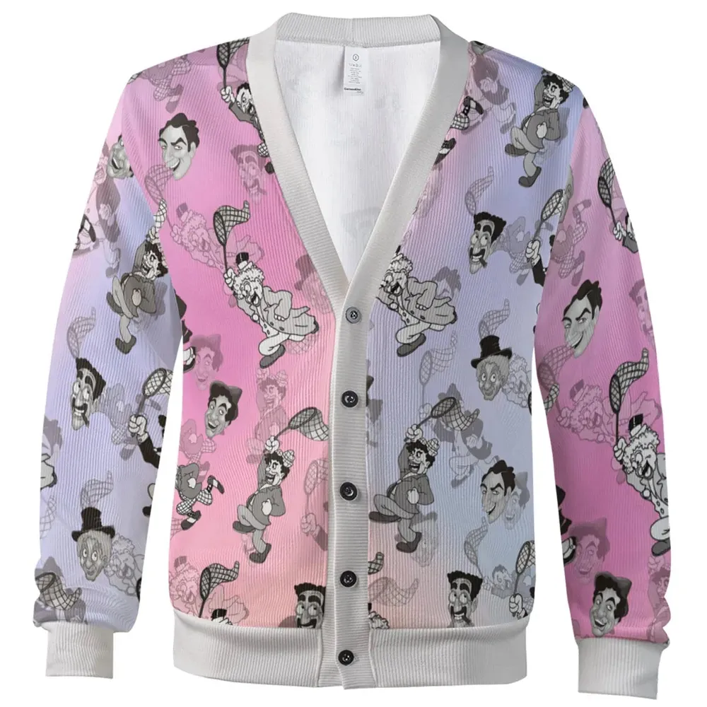 The Animated Marx Brothers Characters Cardigan - 2