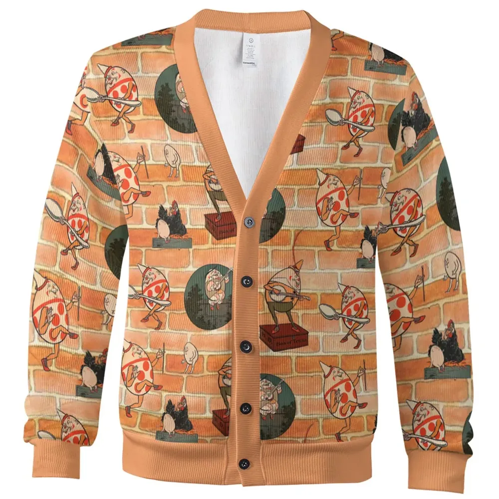 Retro Humpty Dumpty Cardigan - 2