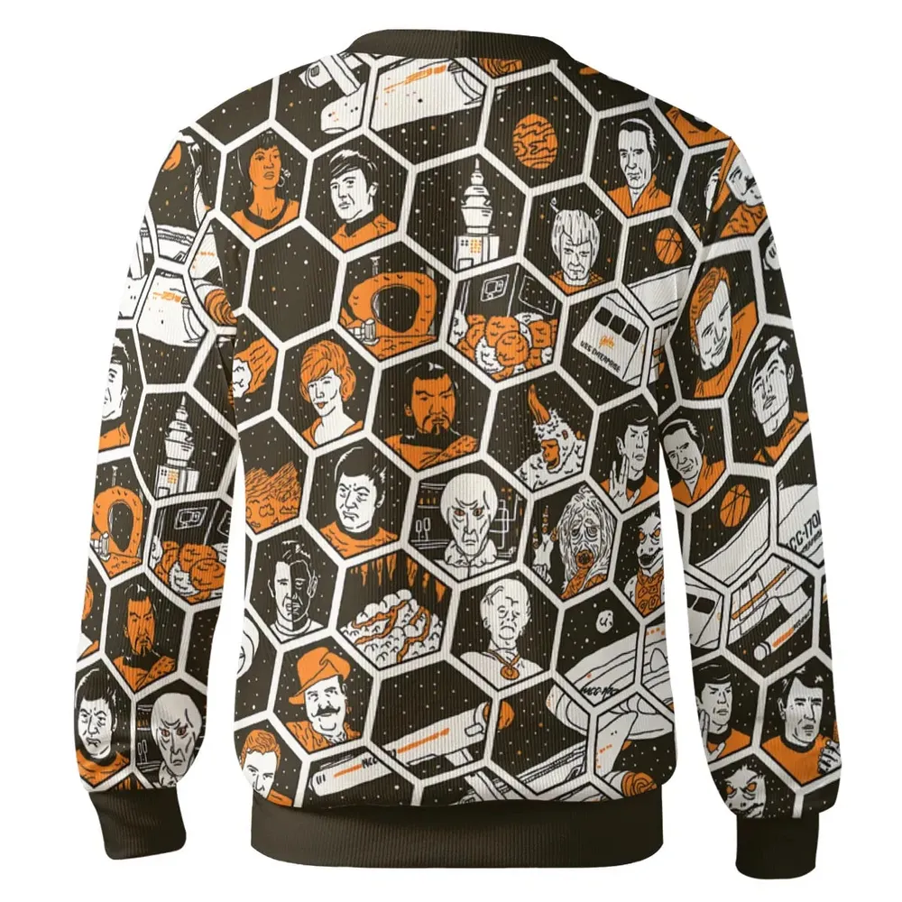 TrekToon Star Trek Hive PatternCardigan - 3