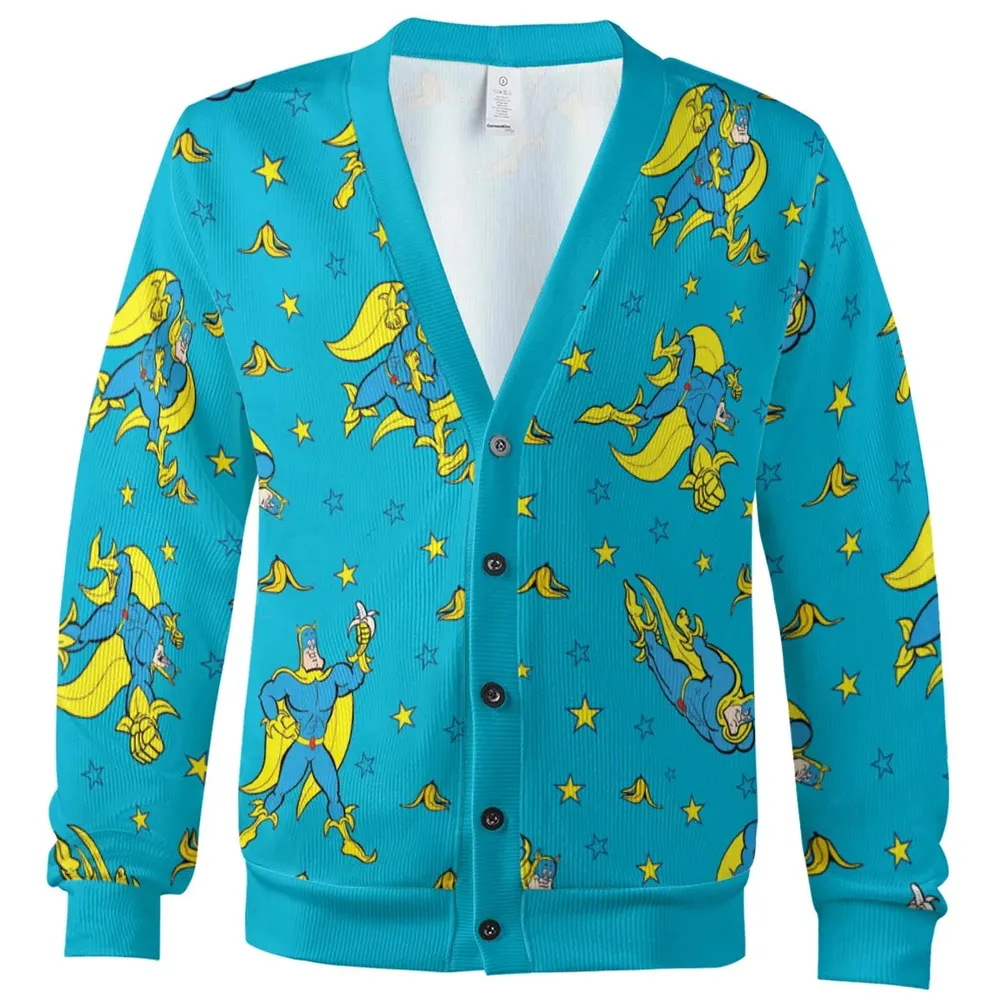 Banana and Bananaman Cardigan - 2