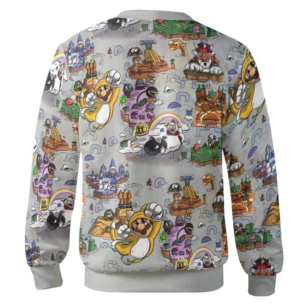 Mushroom World Super Mario Worlds Cardigan - 3