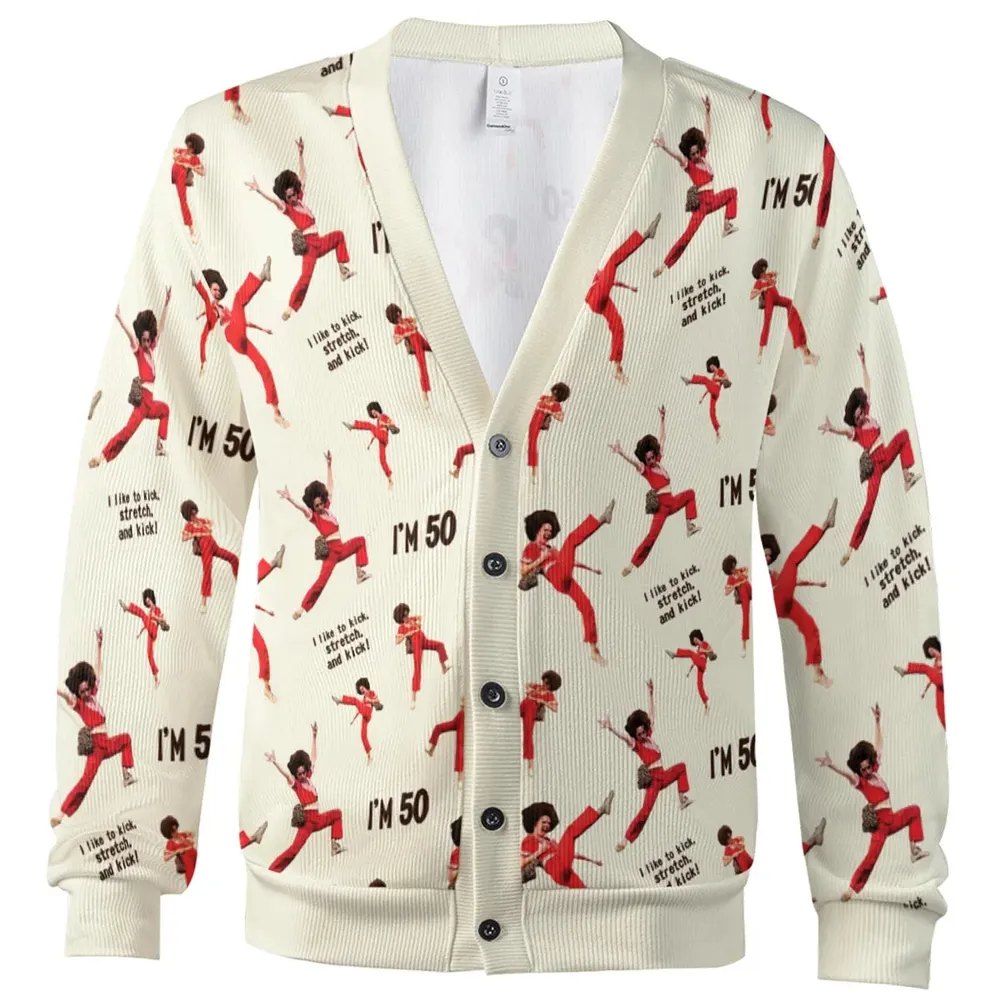 I'm 50 Sally O'Malley SNL Cardigan - 2