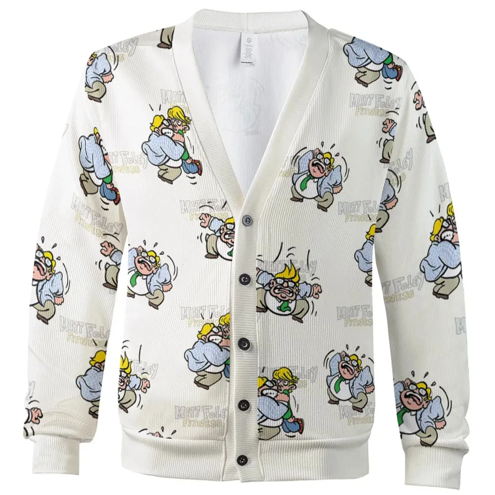 Matt Foley Fitness Exercises SNL Cardigan - 2