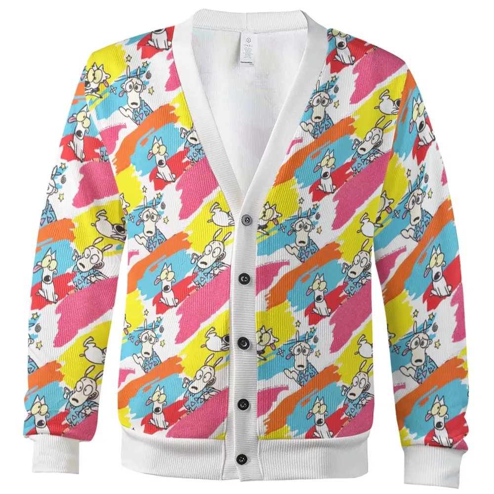 Rocko's Paint Brush Cardigan - 2