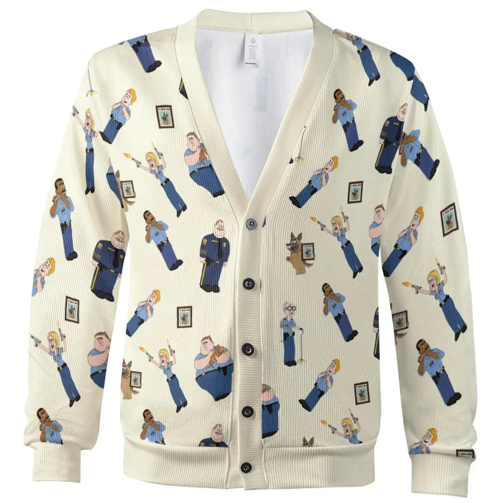 Cop Comedy Paradise Pd Cardigan - 2