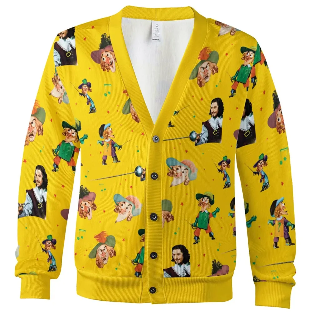 The Three Musketeers Ritz Brothers Cardigan - 2
