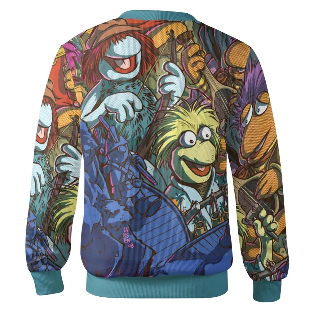 Fraggle Rock Larsen The Muppets Cardigan - 3