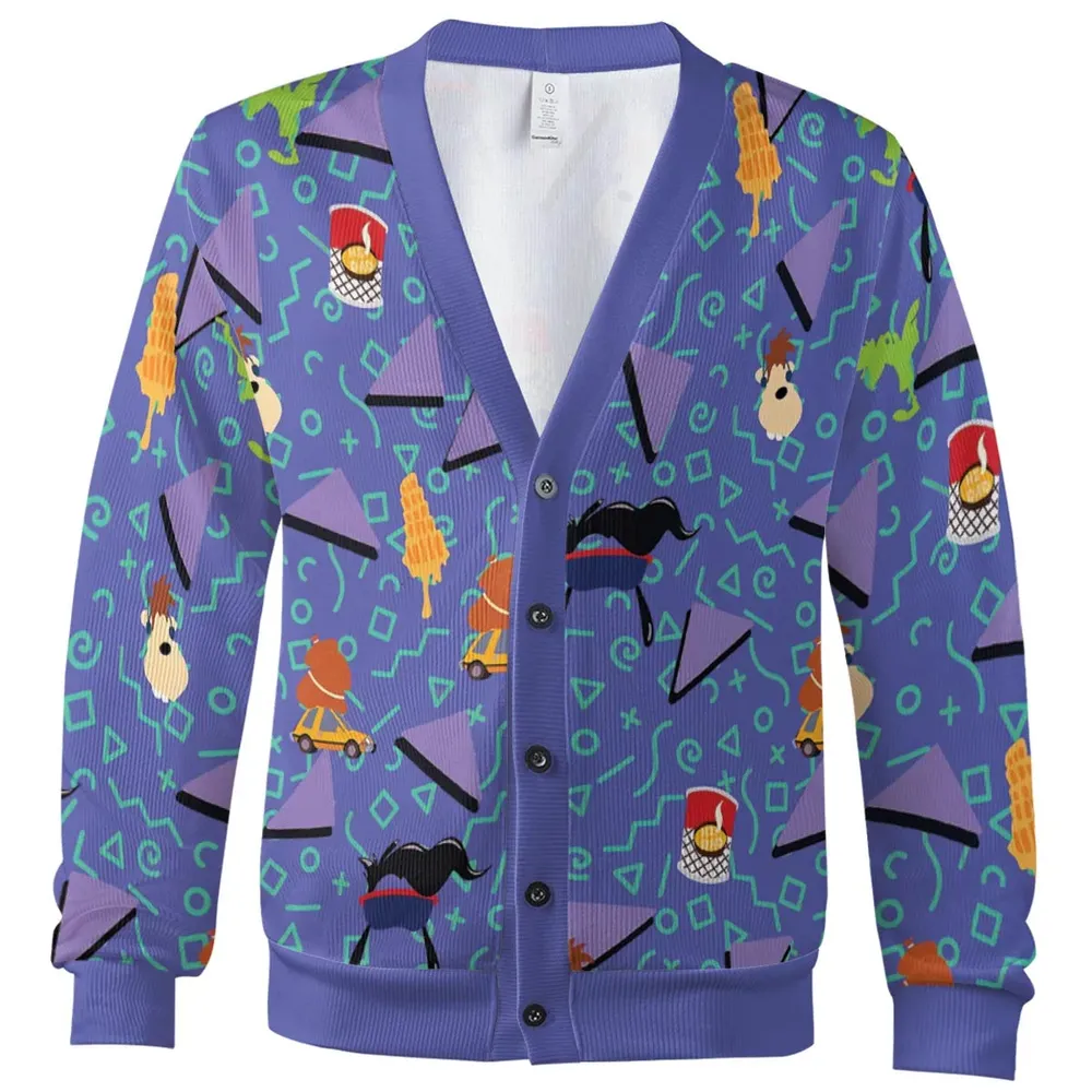 90's Styled Goofy Movie Cardigan - 2