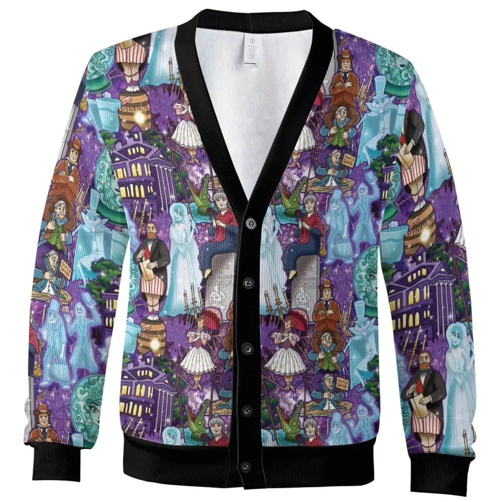 Foolish Mortal Supply Haunted Mansion Cardigan - 2