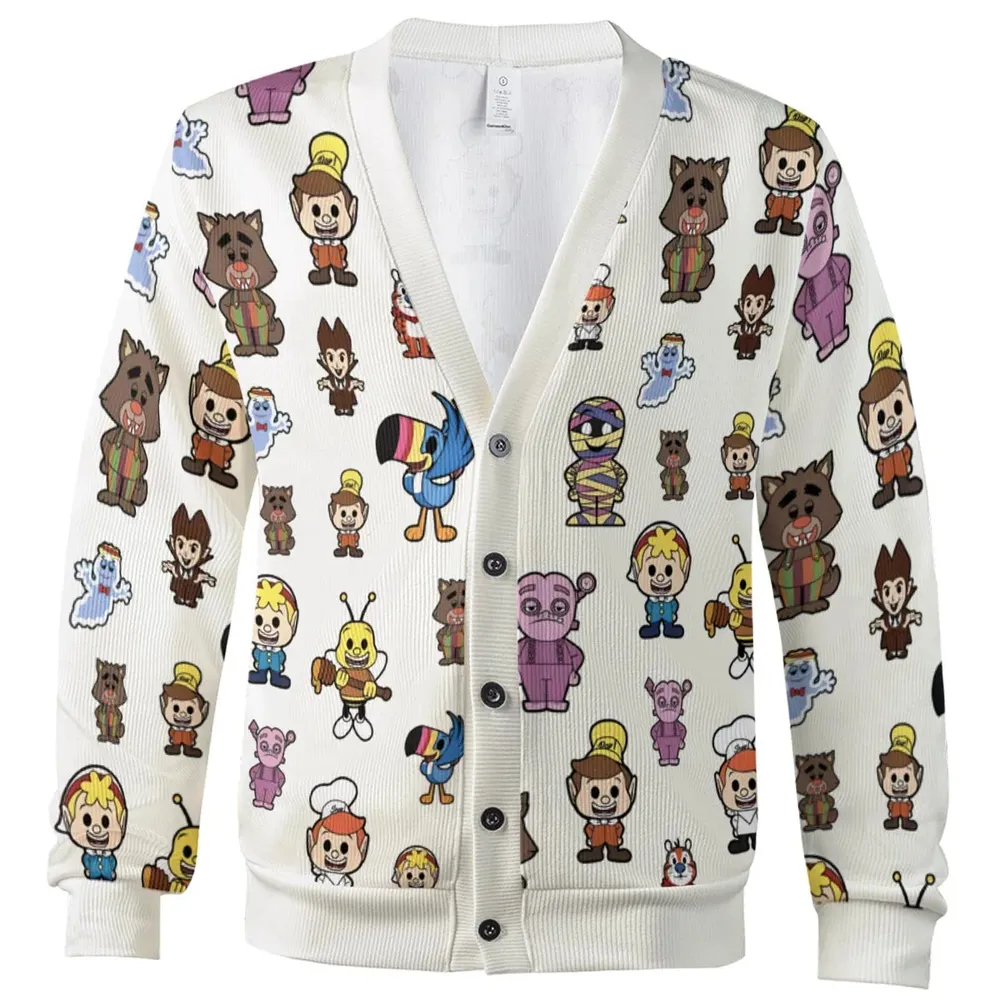 Breakfast Club Cereal Mascot Cardigan - 2