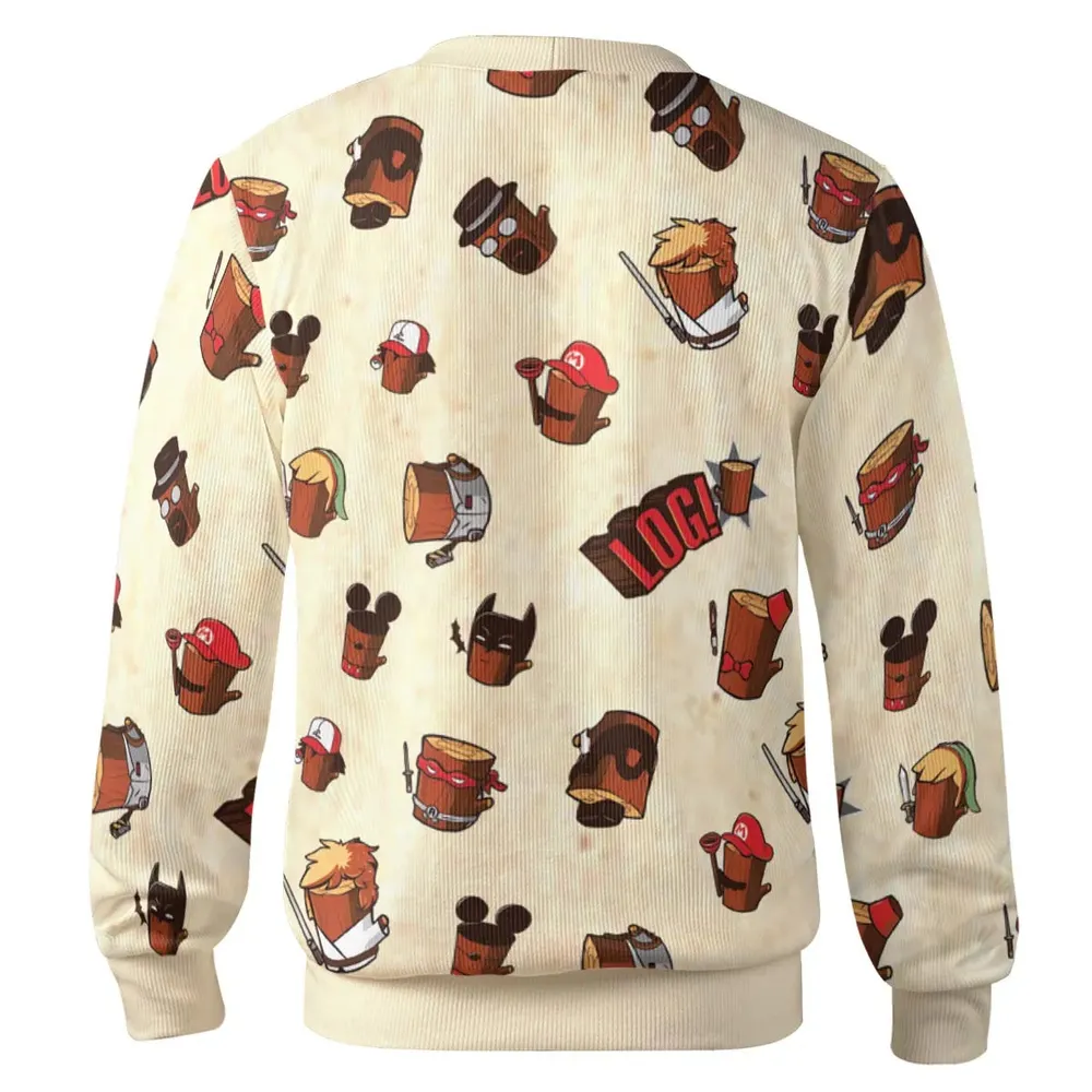 Pop Culture Characters Logs  Ren & Stimpy Cardigan - 3