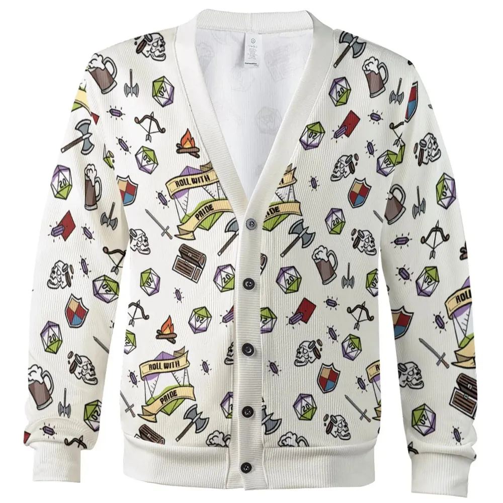 Roll With Pride DnD Cardigan - 2