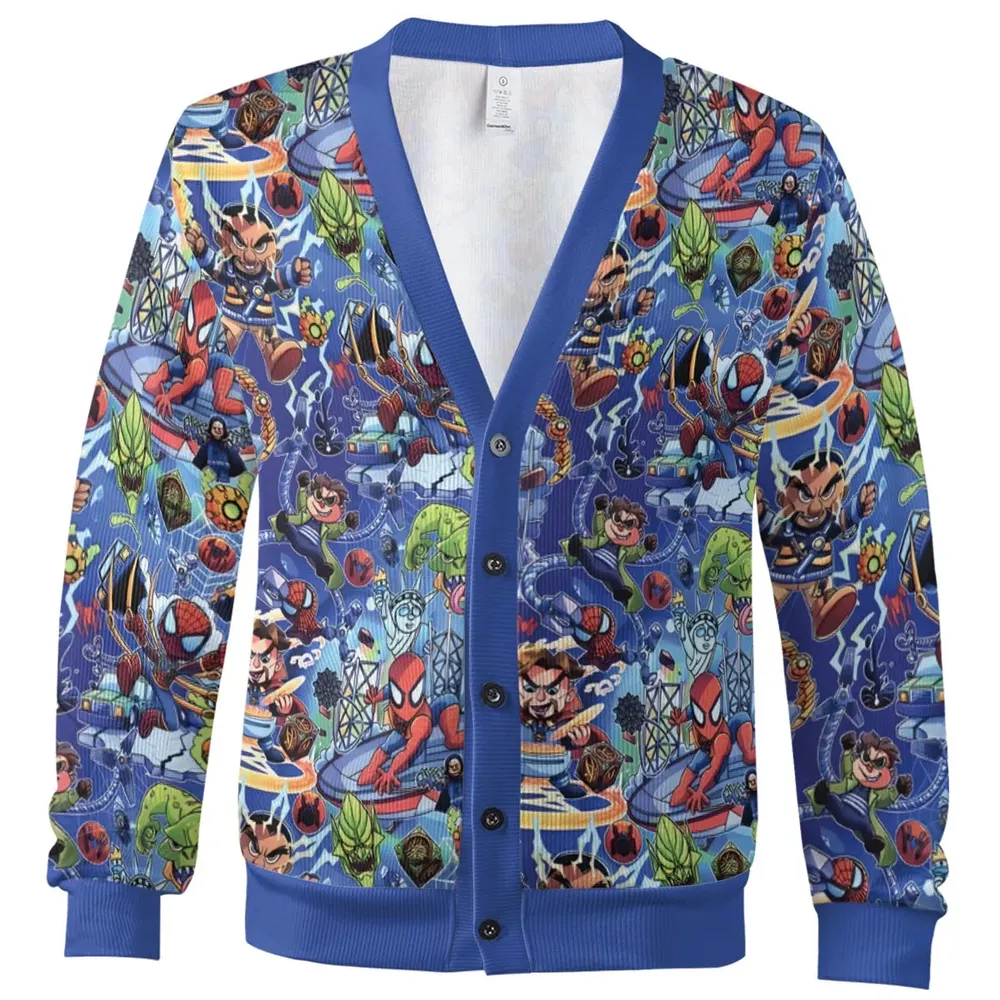 Web Slinger Spider Man Cardigan - 2