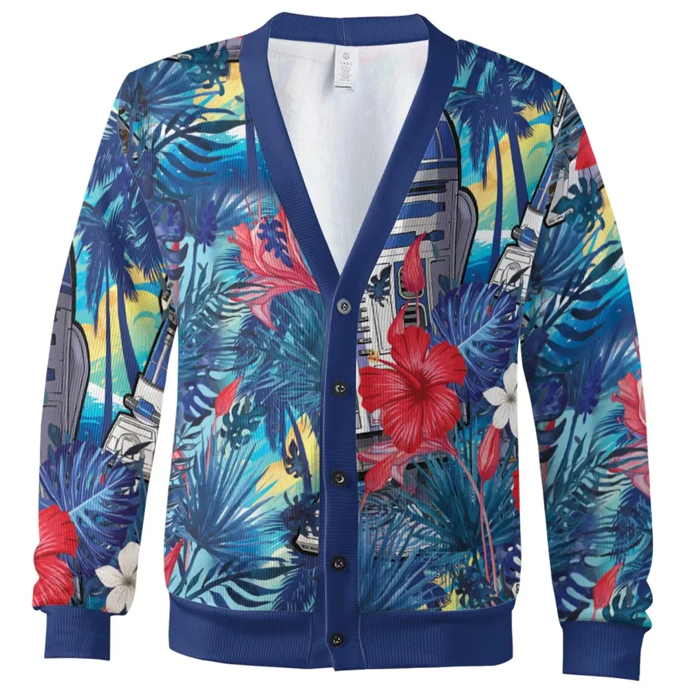 Summer Vacation R2 D2 Tropical Cardigan - 2