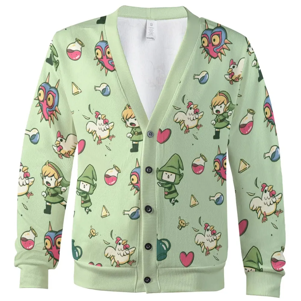 Let's Roll Link The Legend of Zelda Cardigan - 2