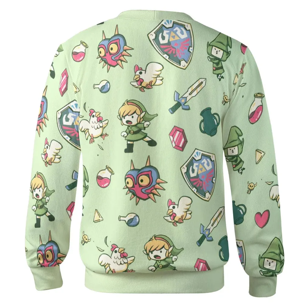 Let's Roll Link The Legend of Zelda Cardigan - 3