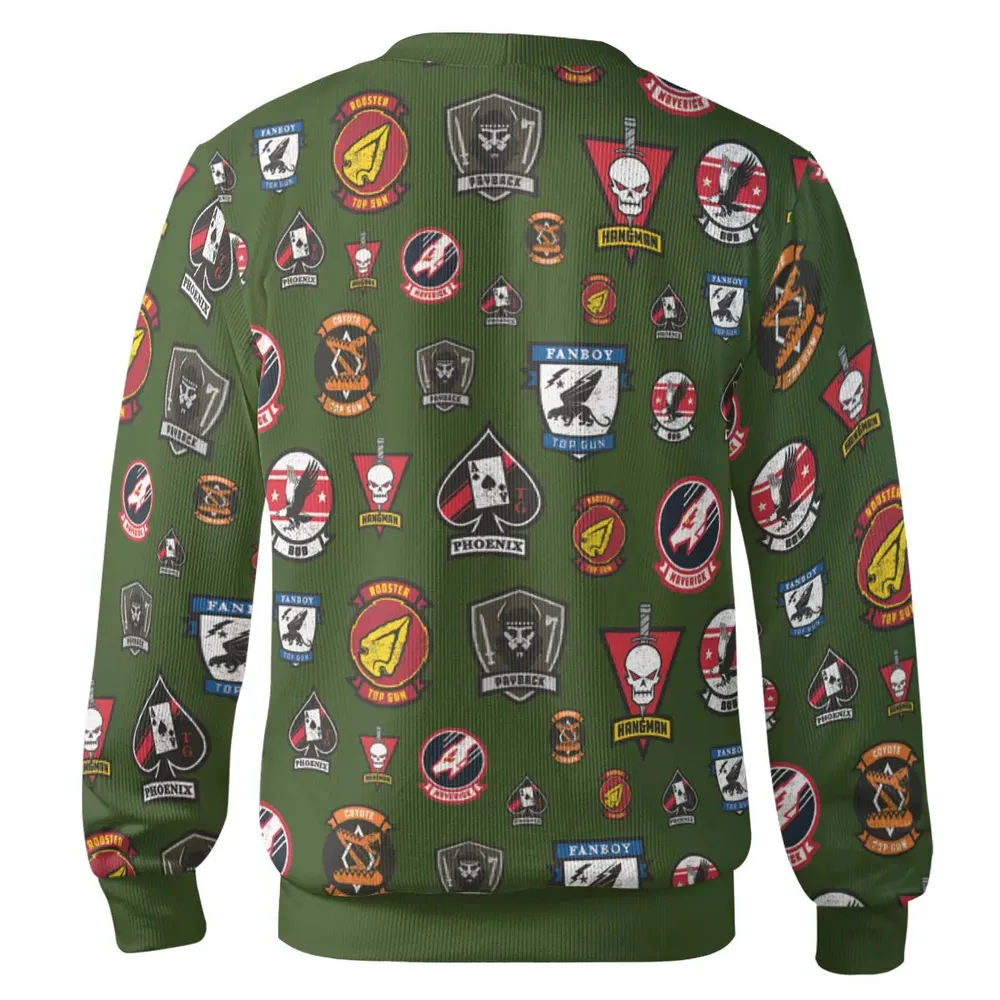 Top Gun Badge Cardigan - 3