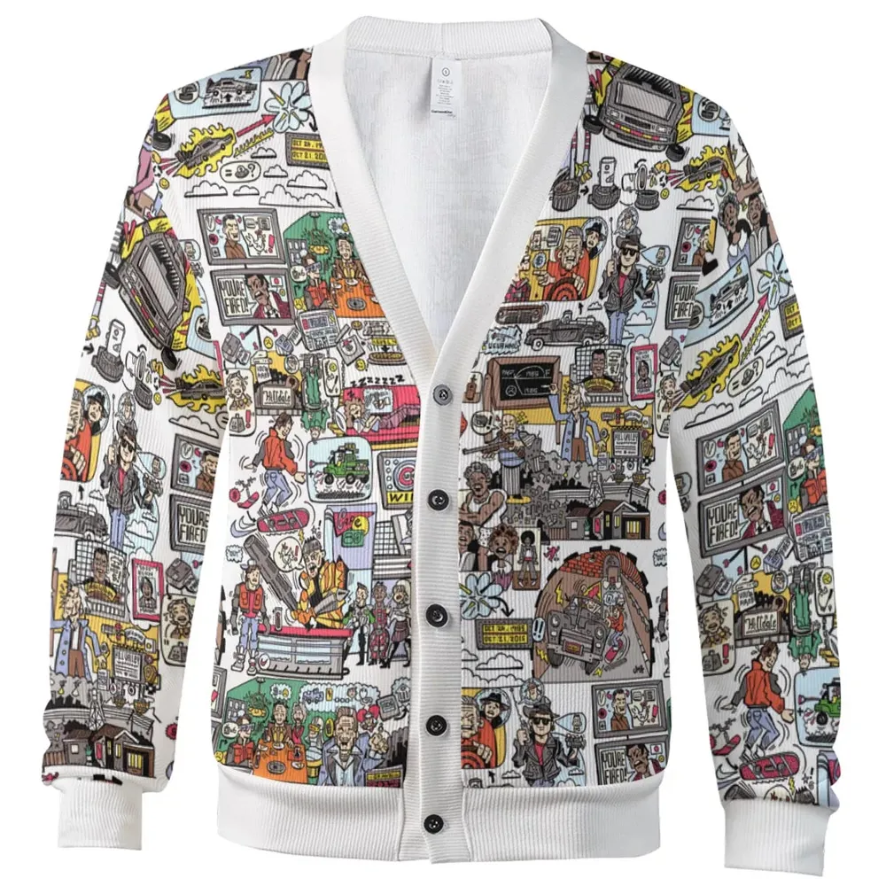 Back To Style Back To The Future Cardigan - 2