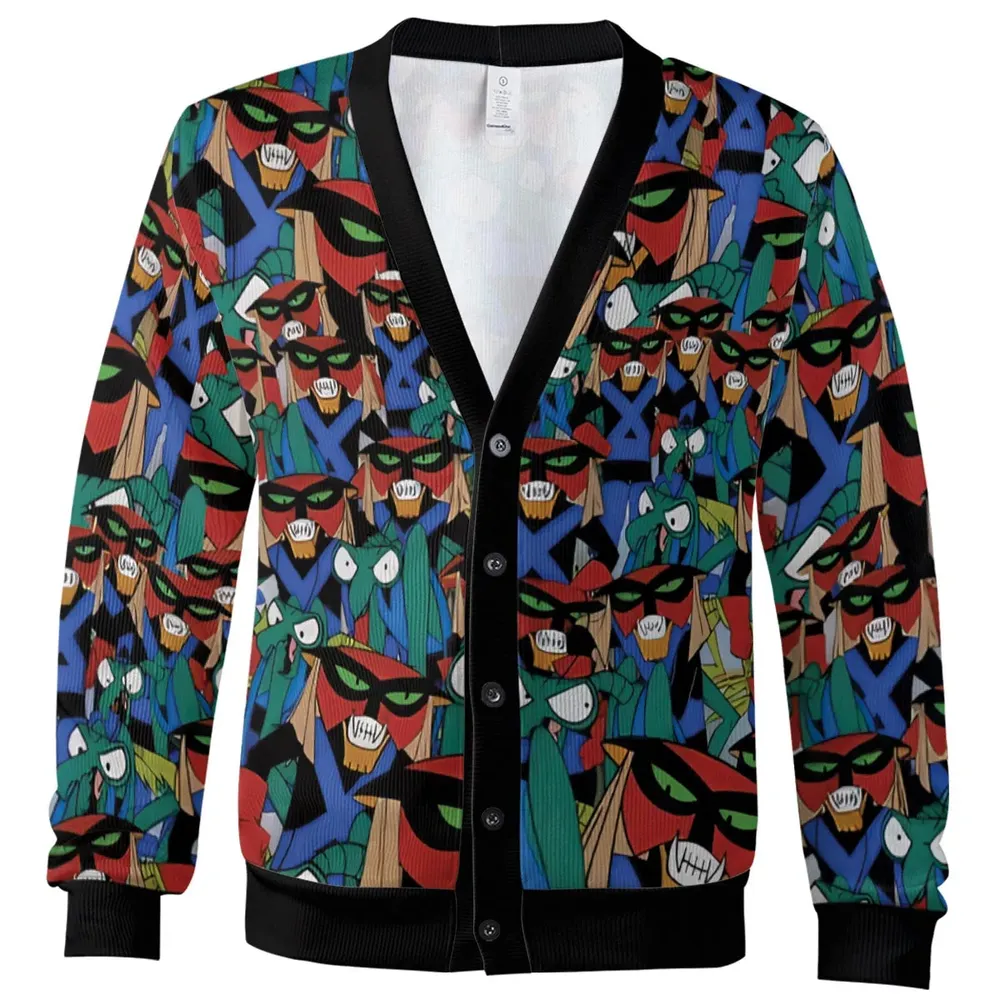 Brak and Zorak Space Ghost Coast to Coast Cardigan - 2