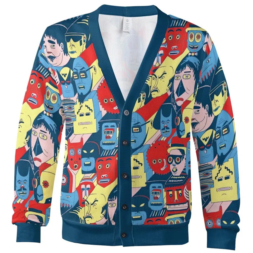 Trash Monsters Adult Swim Cardigan - 2