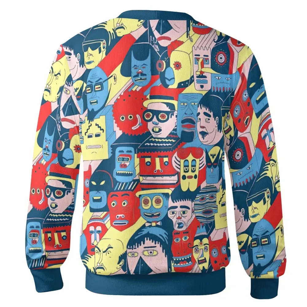 Trash Monsters Adult Swim Cardigan - 3