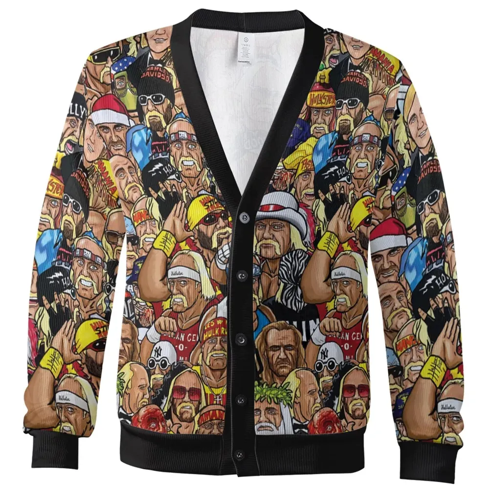 Classic Wrestlers Cardigan - 2