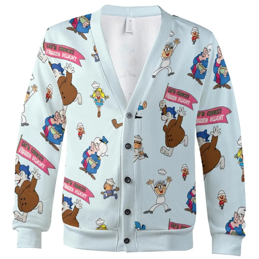 Cereal Cap'n Crunch Characters Cardigan - 2