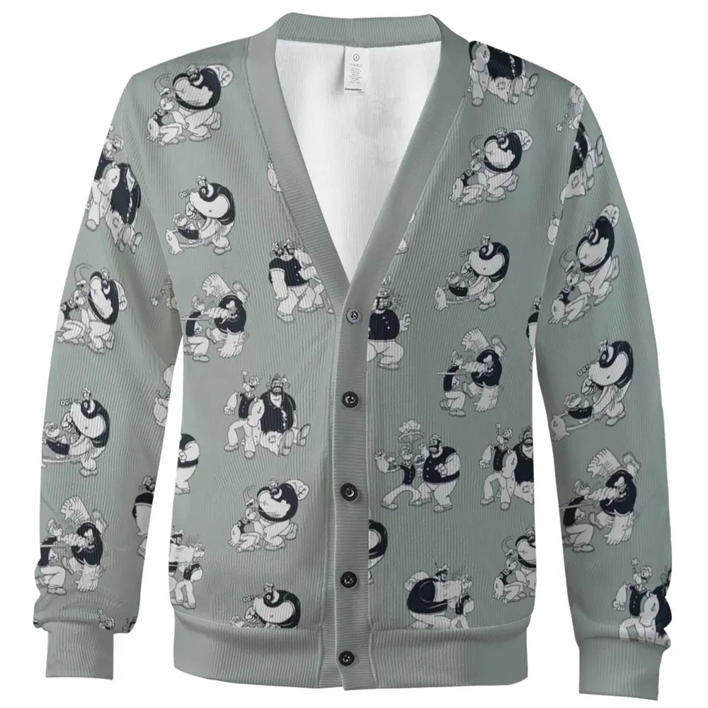 60s Sailors Battle Pattern Cardigan - 2