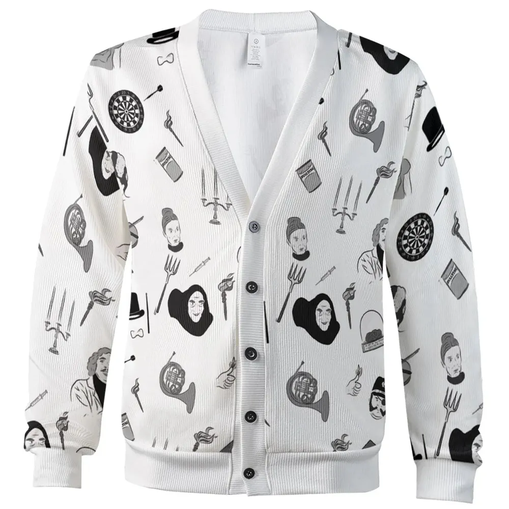 Pronounce Fronkenstein Young Frankenstein Cardigan - 2
