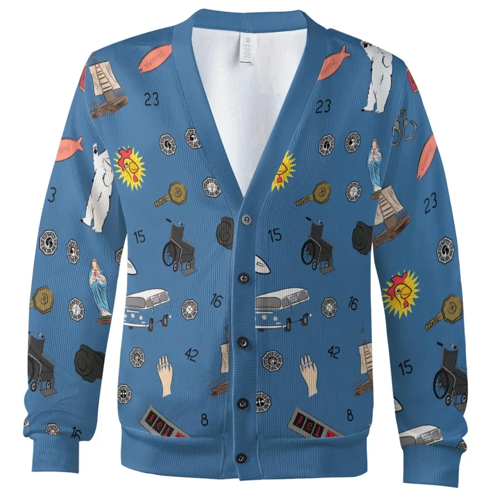Get Lost Again Lost TV Show Cardigan - 2